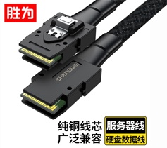 胜为SFF-8087对SFF-8087连接线 SAS线36P对36P 支持12GPBS 0.8米WSAS8087G 